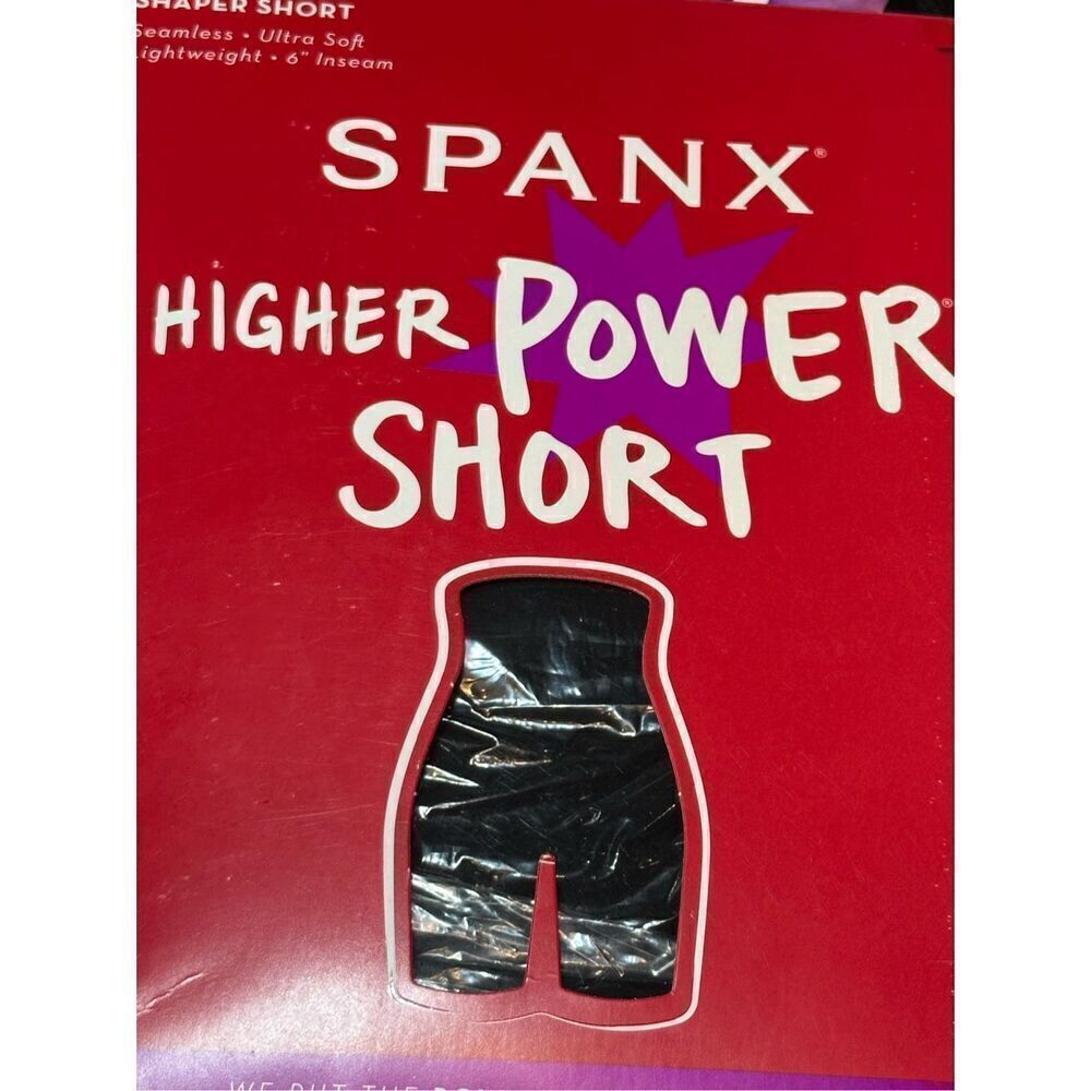 Spanx NWT size M higher power high waisted shaper short very black